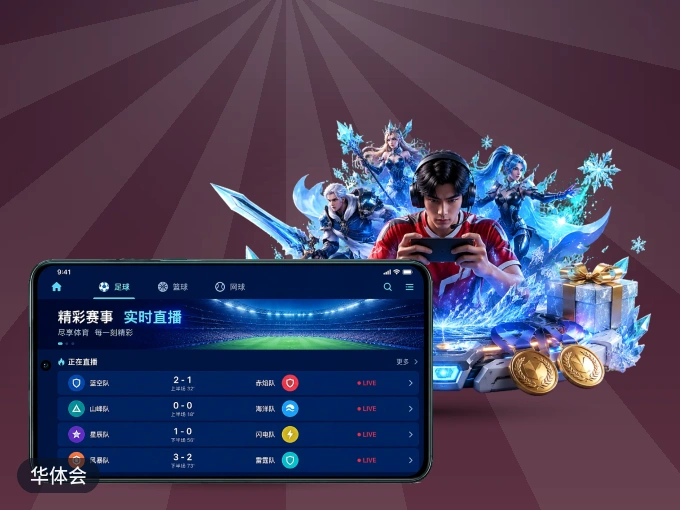 华体会客户端，更省流量的掌上体育直播